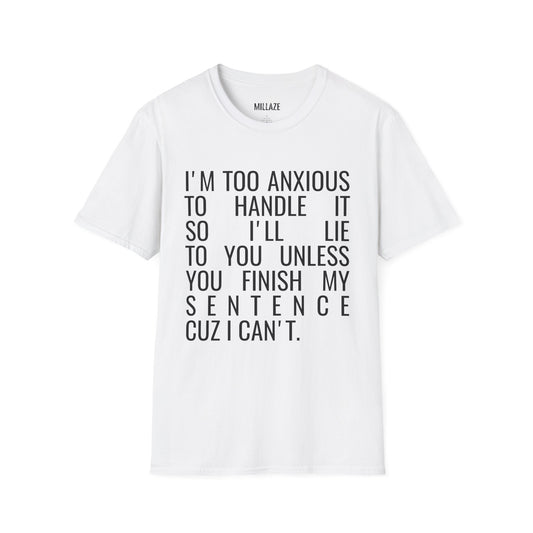The Anxious Tee, inspired by Pain au Chocolat - Limited Edition