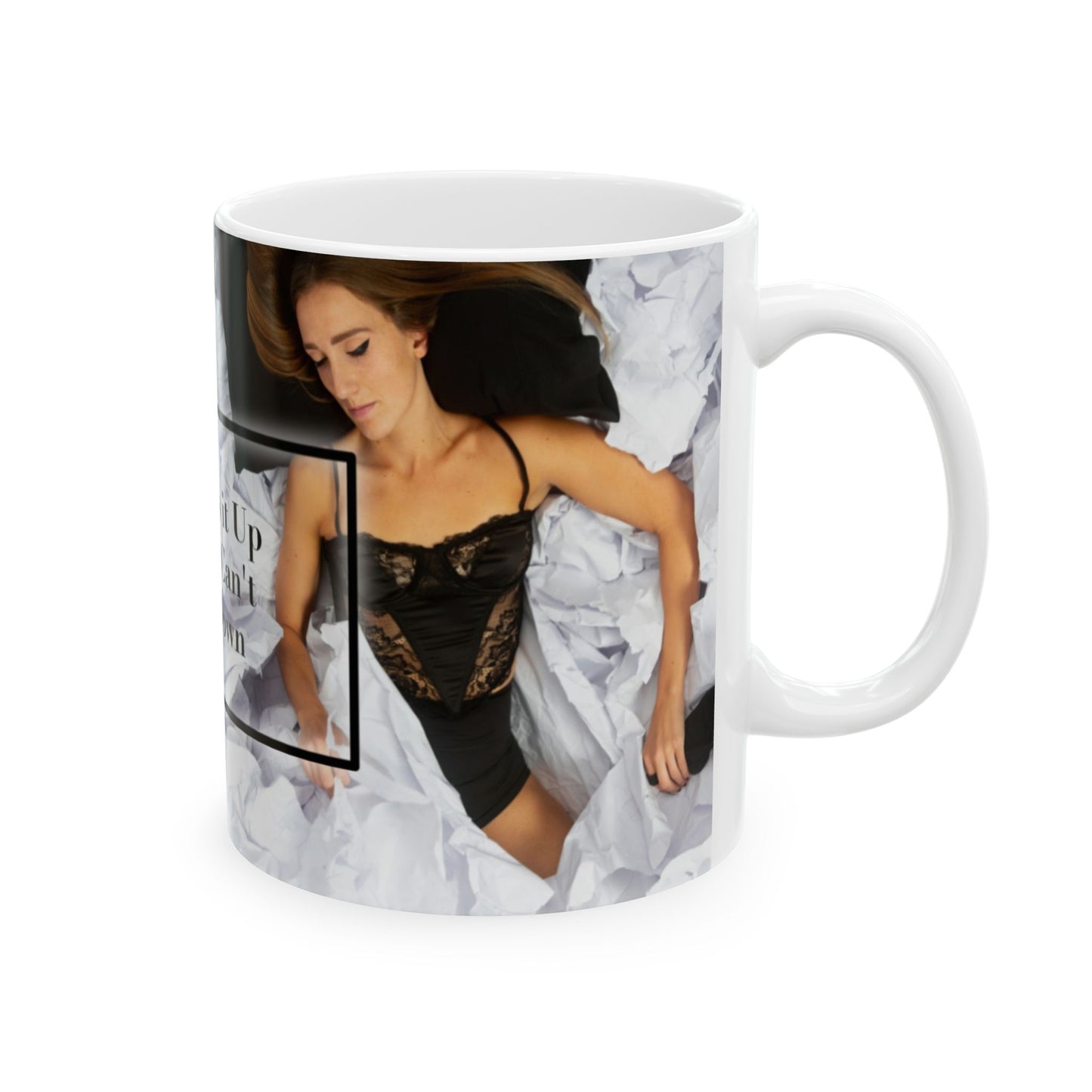 The Official "She Picks it Up And She Can't Put it Down" Mug