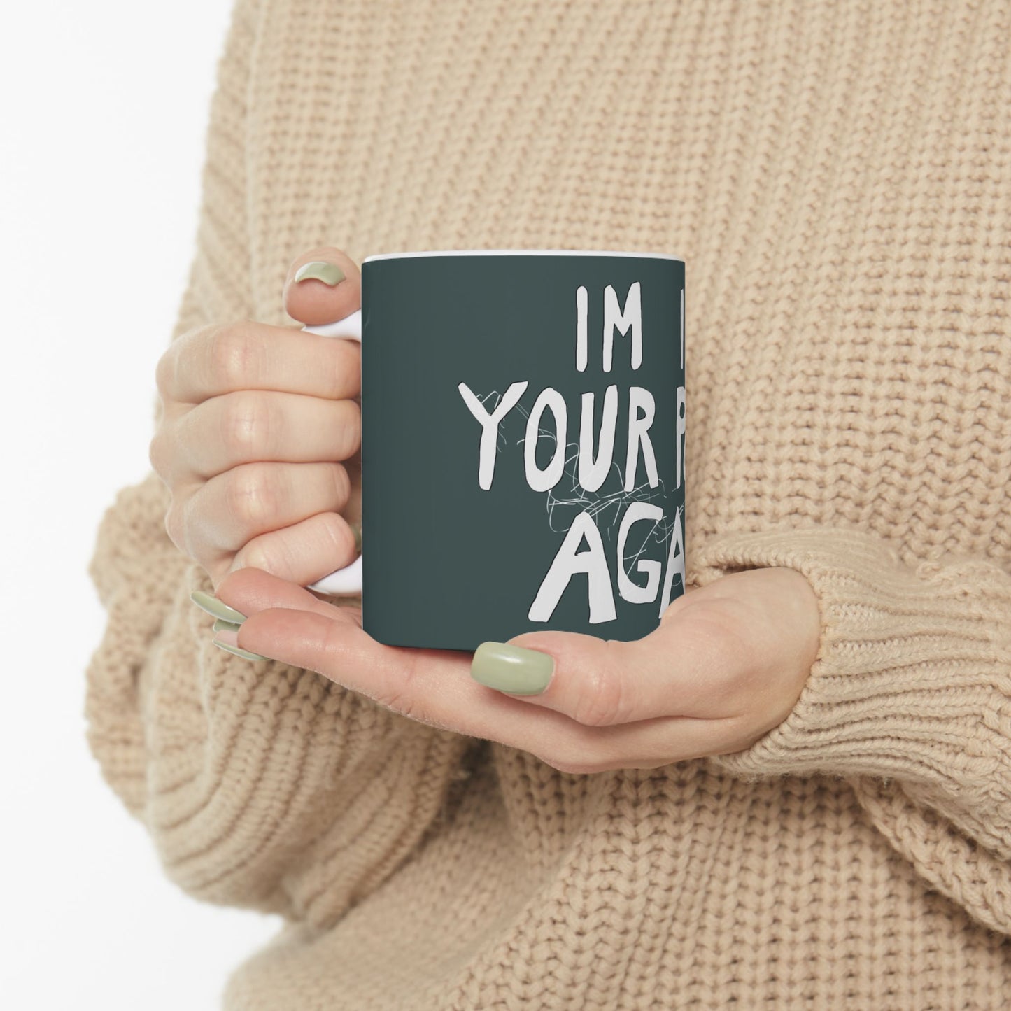 The Official Override Mug - in Original Teal