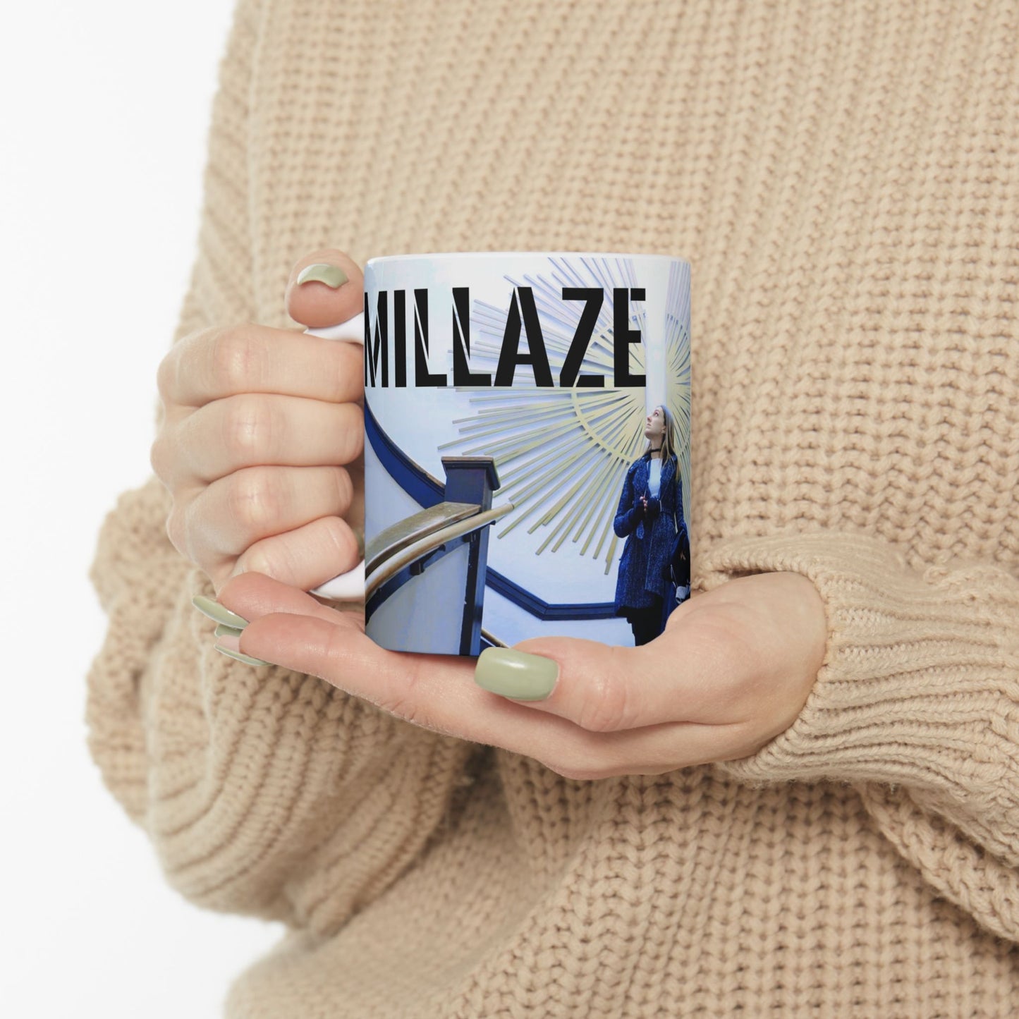 The starburst "Power, Too" Mug - Limited Edition